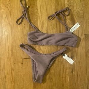 New with tags Vitamin A Ribbed Bikini